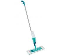 Leifheit Balai pulvérisateur confort Easy Spray XL, lave sol avec pulvérisateur intégré au manche, balai serpillère articulé à 360°, Housse microduo