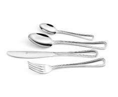 La Table dAlbert 759000 Ménagère 24 Pièces Perles Acier Inoxydable