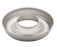 Gobel 124050 Moule à Savarin embouti cylindre débouché Fer Blanc à 24 cm