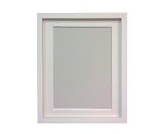 FRAMES BY POST Porte Photo Rio 18 mm de Largeur embase A4 pour Photo de 10 x 6-Pouces, Blanc