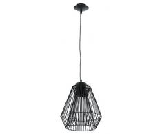 Eglo 94199 Suspension, Métal, GX53, Noir