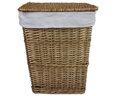 JVL Classic Panier Ã Linge 57 x 45 x 32 cm