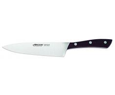Arcos 155410 Couteau Cuisine, Acier Inoxydable, Brun, 20 x 5 x 5 cm