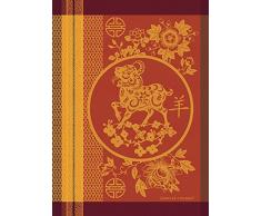 Garnier-Thiebaut 25519 LIGNE Drap de Bain Viscose de Bambou/Coton Perle 150 x 100 cm