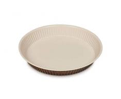 Guardini Chocoforme, Moule à tarte 28 cm, acier avec revêtement anti-adhérent, couleur crème-chocolat