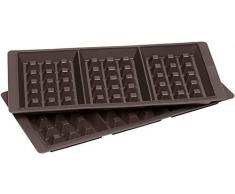 Lurch 85084 Moule pour gaufrÃ© Flexiform 29x14,5cm 2 pcs Marron, Silicone, 20 x 15 x 10 cm