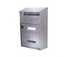 Alubox 2726010 Ft-Lettera Boite aux lettres en inox 22 x 11 x 32 cm
