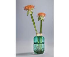 Kare 61781 Positano Vase en verre laqué Vert 28 cm