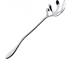 Alessi Esi17 Mediterraneo Louche à Spaghettis en Acier Inoxydable 18/10 Brillant