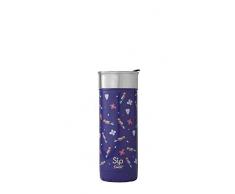 Sip by Swell 20316-A19-12550 Tasse de Voyage, Acier Inoxydable, Repeat After Me, 470ml