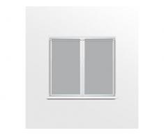 Soleil dOcre 044543 Dolly Paire de Brise Bise Polyester Gris Clair 60 x 120 cm