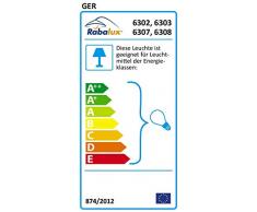 Rabalux 6303 Spot, Verre, E14, Acier, 3-flammig