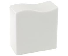 Villeroy & Boch NewWave Poivrier, Porcelaine Premium, Blanc