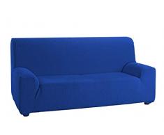 Martina Home Housse de canapé élastique modèle Émilie 4 Plazas Bleu électrique