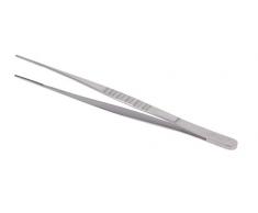 De Buyer 4238.15 Pince Fine de Présentation Acier Inoxydable Gris 16 cm