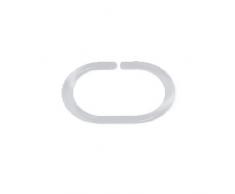 Spirella 10.40076 Rideau de Douche Anneaux Minor Crystal Plastique