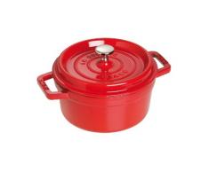 Staub 1102006 Cocotte Ronde Cerise 20 cm