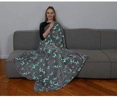 Kanguru Plaid phosphorescent Papillon