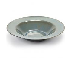 Assiette dégustation L - à 27,3 x h 5.3 cm - blue grey & dark blue