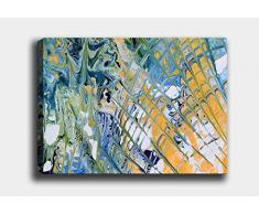 Bonamaison Peinture sur toile, multicolore, 30 x 40 cm - Conçu et fabriqué en Turquie