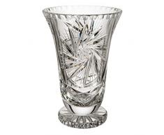 Verre de BohÃªme Ãtoile Vase, Verre, 13Â x 13Â x 22Â cm