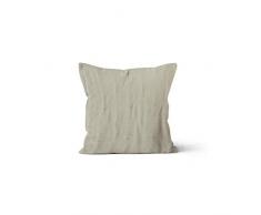 Soleil docre Eve Housse de Coussin, Polyester, Beige, 60 x 60 cm