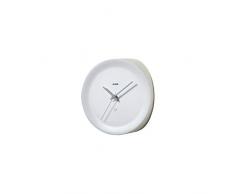 Alessi Ora in Horloge dangle dessinée par Giulio Iacchetti 21x21x13 cm Bianco