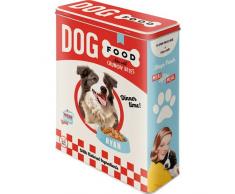 Nostalgic-Art 30325 Animal Club Dog Food, boîte de Conservation XL