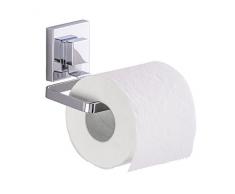 WENKO 22687100 Dérouler papier WC Quadro Vacuum-Loc, ABS/Acier Inoxydable, 14 x 6 x 11 cm