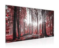 Tableau decoration murale Paysage de la forêt - XXL Impression sur Toile Salon Appartment 1 Parties - prêt à accrocher - 503812c