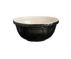 Mason Cash Mélange de Couleurs Noir S24 résistante aux impacts en faïence 26 cm Bol à mélanger