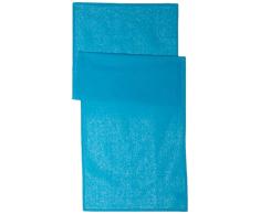 Chemin de table - 50x150 cm - 100% coton - Turquoise (disponible en 12 diffÃ©rents coloris)