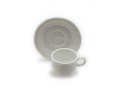 Tognana 80 CC-Overture Tasse Ã cafÃ© et Soucoupe Blanc