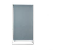 Relaxdays Store enrouleur occultant gris sans perçage 90-210 cm de large protège de la chaleur lxH 90 x 210 cm