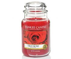 Yankee Candle bougie grande jarre, « Rose véritable »