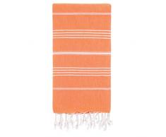 Cacala Serviettes de Bain Pure Série Turkish, Coton, Orange, 95 x 175 x 0.5 cm
