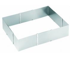 GEFU GE14315 Uno Cadre Ã GÃ¢teaux Rectangulaire Acier Inoxydable Inox 25 x 9,19 x 20 cm