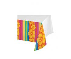 Nappe en Plastique avec Impression de Bordure - 54 x 102 cm