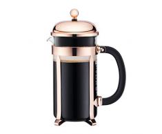 Bodum - 11652-18 - Chambord - Cafetière à Piston 8 Tasses - 1 L - Cuivre