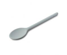 Zeal Anti-Rayures en Silicone antiadhÃ©sif CuillÃ¨re de Cuisine, Silicone, Bleu Åuf de Canard, 30 cm