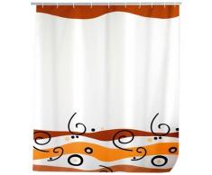 Wenko 19172100 Rideau de Douche 120 x 200 Vagues Polyesteter
