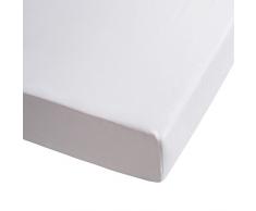 San Carlos CombicolorÂ - Drap Housse pour lit 190x135x1 cm Blanc