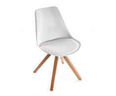 Mimma Chaise Kingston Blanc