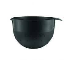 Bodum Bistro Bol teigschÃ¼ssel-Plat de Service-Surface antidÃ©rapante en Plastique 11564â01B Noir 4,7 l