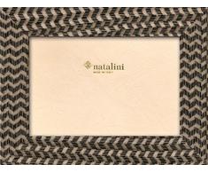 Natalini, COUTURE NERO 10X15, Cadre photo, Bois, Noir, Mesures exterieures 15 X 20 X 1,5