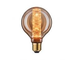 Paulmann 28602 Ampoule LED G95 Inner Glow RÃ©tro Or avec piston intÃ©rieur en verre 1800 K LumiÃ¨re or E27 4 W