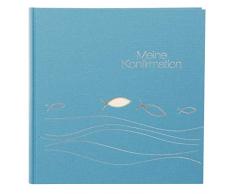 Goldbuch Album Photo pour Confirmation, Papier Naturel, Bleu, 03 023