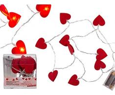 ootb Guirlande Lumineuse, Plastique, Rouge, env. 1,2 m