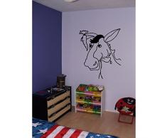 TATOUTEX 3613247562544 Sticker Mural, Rose, L 40cm x H 44cm