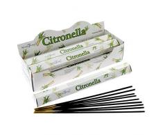 Stamford 37120 Citronnelle Encens, 20 Bâtons x 6 Paquet